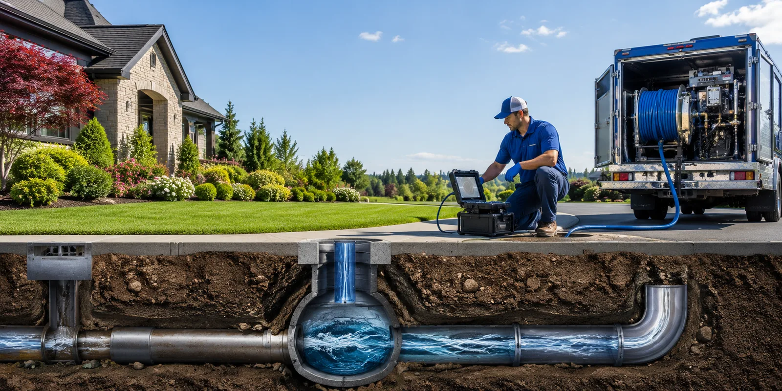 Drainage restoration information for Clarks Mills, PA